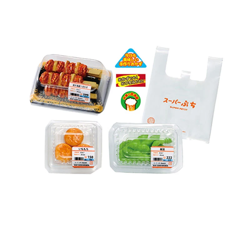 オリジナルアニメゲーム周辺機器ミニチュアシーンおもちゃスーパーマーケットデリガチャガシャポンアニメアクションモデルフィギュアコレクション