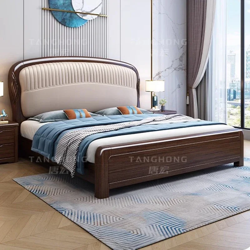 Mobile Sex Massage Bed Bedroom Queen Double Children Modern Bed Luxury Sleeping Safe Design Letto Matrimoniale Hotel Furniture