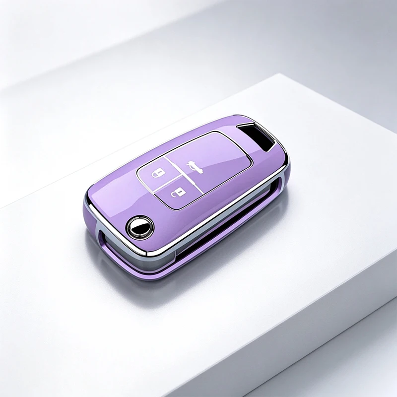 3 Buttons Fashion TPU for Buick Auto Keyless Car Key Cover Case for Chevrolet Cruze Aveo Malibu Cruze Spark Sail Shell Fob Bag