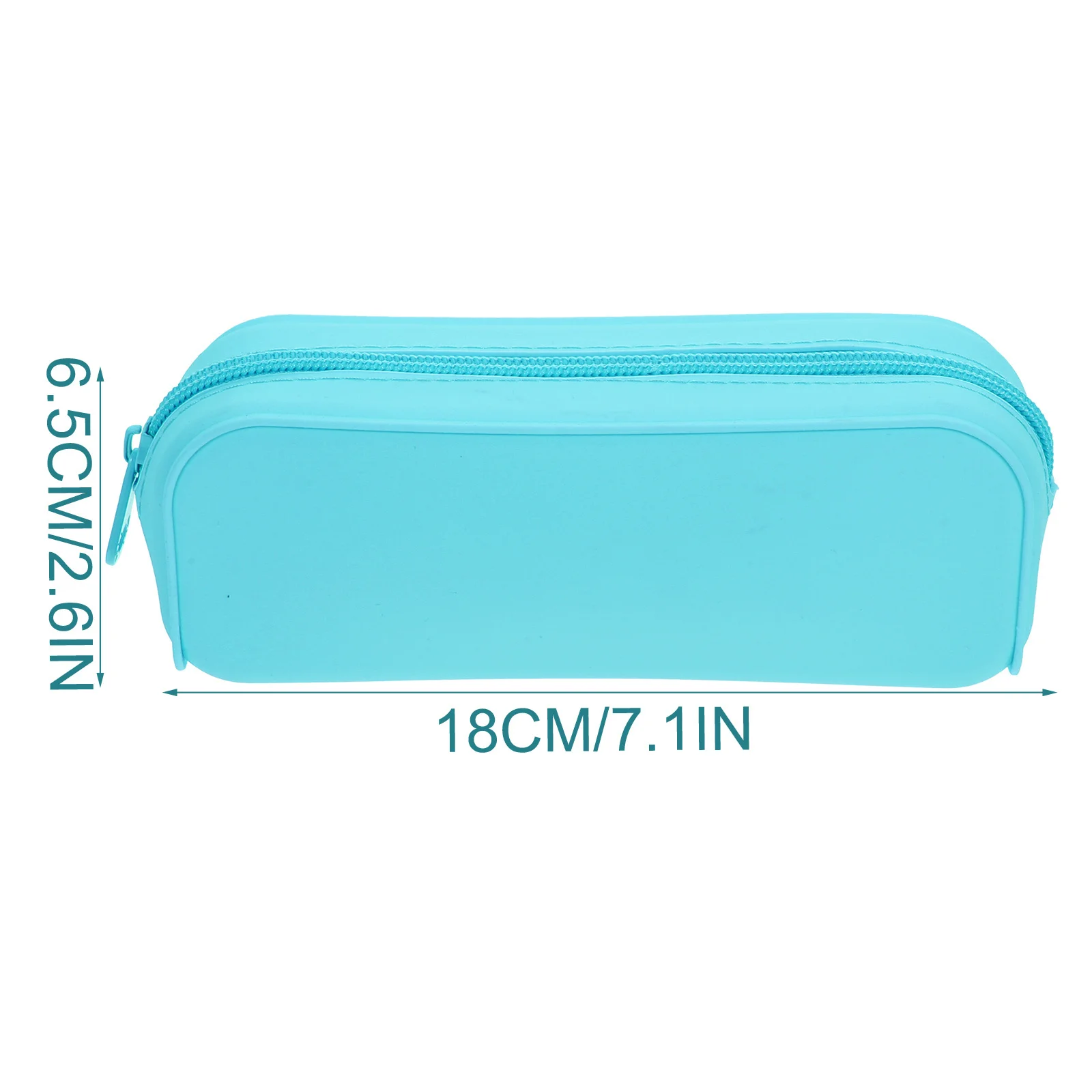

Silicone Pencil Case Colorful Portable Pencil Bag Lightweight Small Pen Pouch Aesthetic School Supplies Cute Pen Case