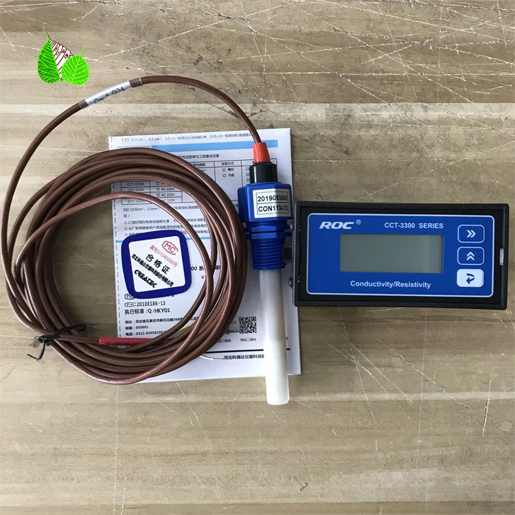 

CCT-3320T water quality online detection conductivity meter CM-230A with probe sensor