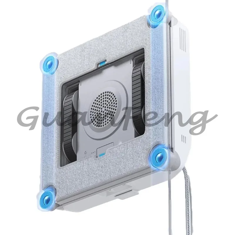 Intelligent electric window cleaning water spray anti-drop window cleaning robot