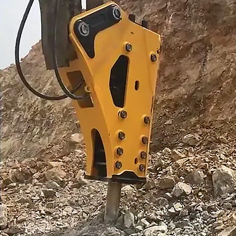 Excavator Sheet Piling Hammer Vibro Hammer Excavator Breaker Price Small Rock Breaker Mini Excavator Hydraulic Hammer Machine