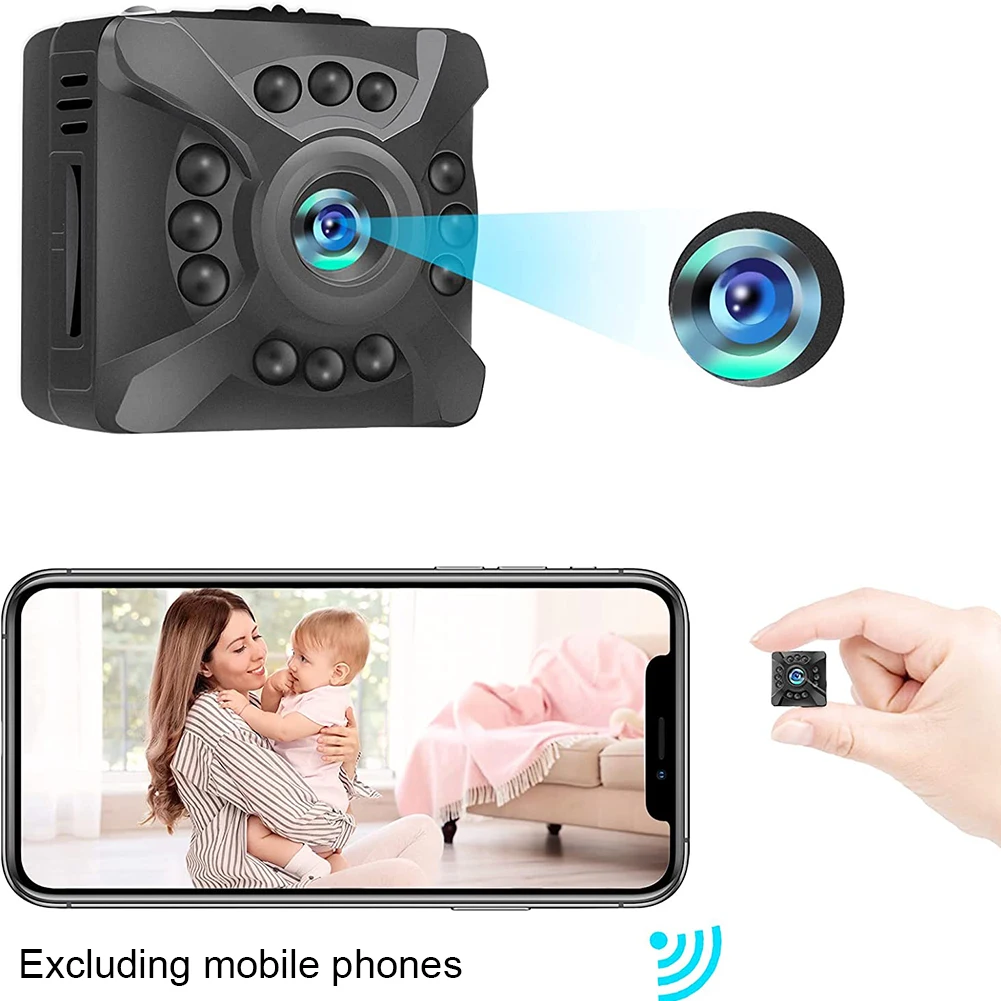 Bezpieczeństwo w domu USB akumulator dwukierunkowy Audio noktowizor podstawa magnetyczna z tworzywa sztucznego WiFi WiFi praktyczne kamera ochrony HD 1080P