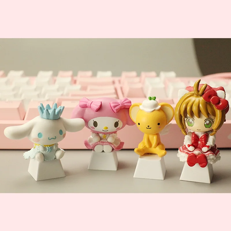 

Cute Cartoon Melody Single Keycap for Cherry Mechanical Keyboard Personalized Handmade Keycap Keyboard Decoration