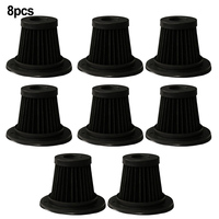 8PCS Replacement Filter PP And High-efficiency HEPA Filter Paper Vacuum Cleaner Filter For LY0016 Vacuum Home Appliance Parts
