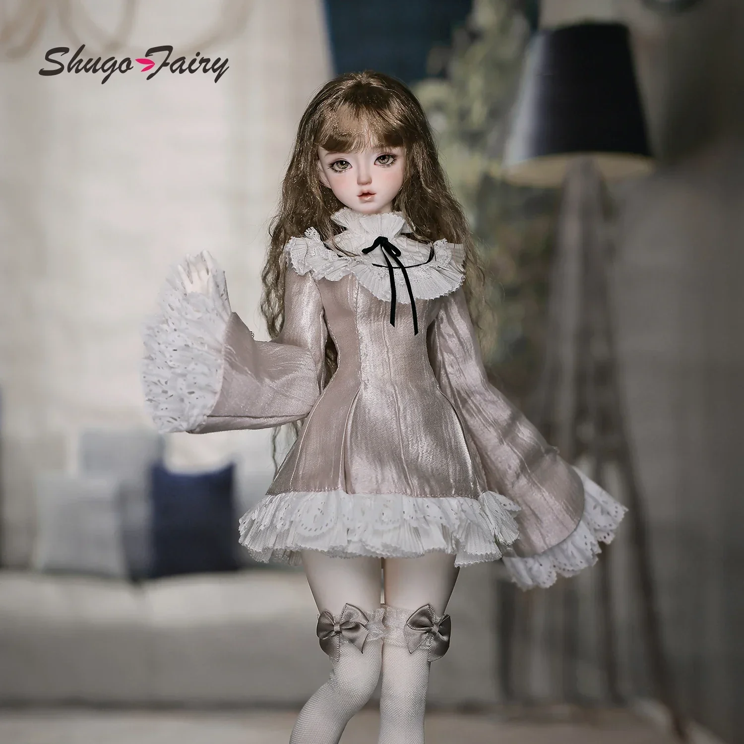ShugaFairy Bariy Bjd Doll 1/4 Head Bariy Body Modern Sweet Lolita Style Joint Body Baby Toys  Fullset BJD Dolls