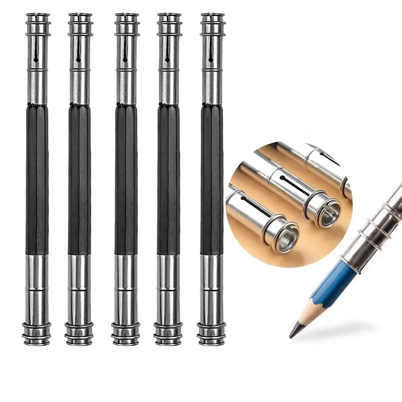 

1/2/3Pcs adjustable double/single headed pencil extension rack for sketching, school office painting, art and writing tools