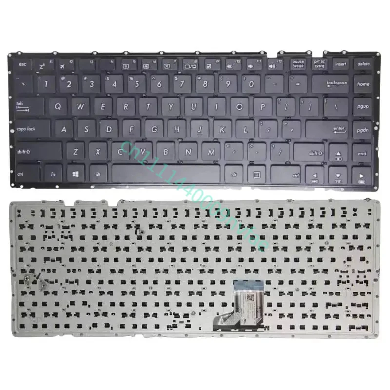 US Laptop Keyboard For ASUS BU400 BU400V BU400A B400A B33E B23E E450CC E450 BX32VD BX32 Black 0.3
