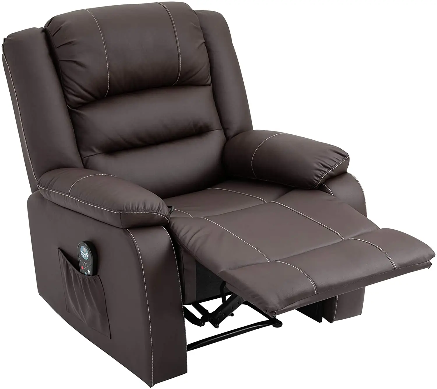 Reclining Living Room Leather Recliner Sofa Set