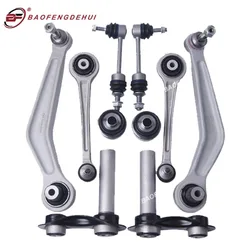 33322347990 10PCS Rear Suspension Stabilizer Link Upper Lower Control Arm Kit For BMW E63 E64 E60 E61 E65 E66 E67 33326777424