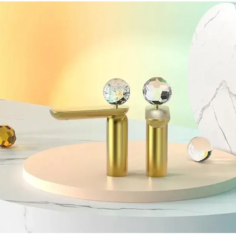 Bathroom basin water brass valve faucets taps lavatory sink faucet