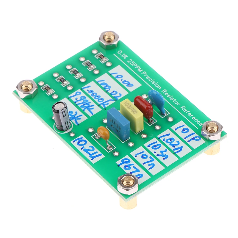 Scheda di riferimento di resistenza di precisione utilizzata con AD584 LM399 per calibare e calibrare i multimetri