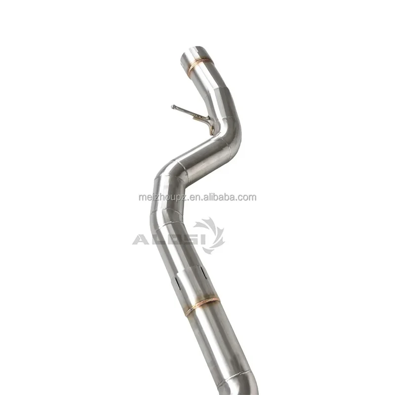 Back System Muffler 430i 425i G22 G23 2.0T B48 2020-2024 with-controlled Exhaust Pipe 2 Black Tips