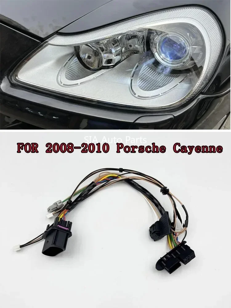 NEW Applicable to 08 09 10 Porsche Cayenne headlight internal wiring harness Cayenne plug headlight wire group circuit