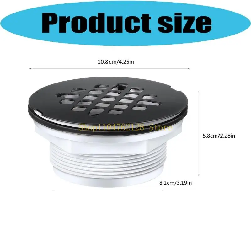 Upgrades Round Shower Drain Assembly for Bathroom Maintenance and Drain Service best sale