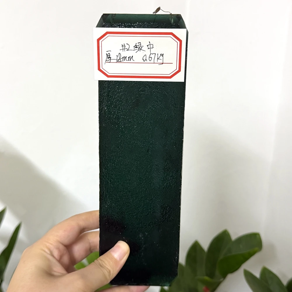 Synthetic Green Quartz Rough Material Lab Created Crystal Raw Gemstone For Jewelry Making