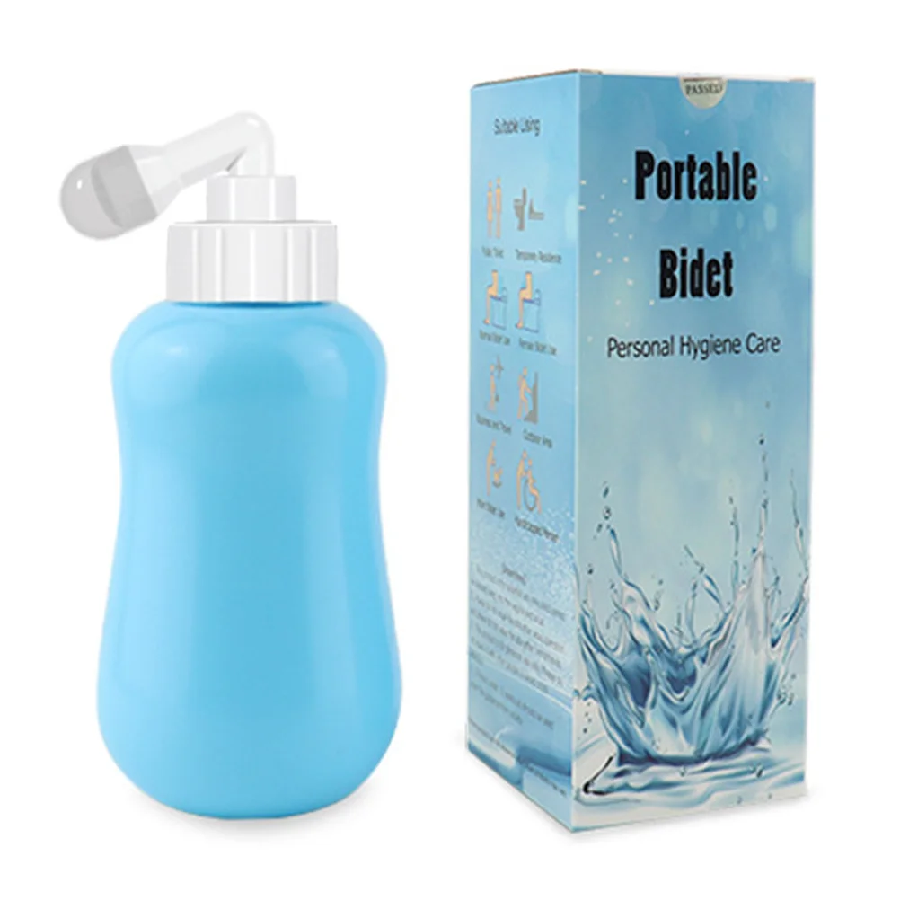 Vaginial Cleanser Hand Bidet Irrigator Postpartum Sky-blue