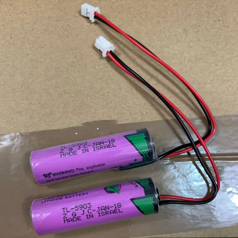 Литиевый аккумуляторный блок TL-5903 3.6V AA 2400mAh с разъемом