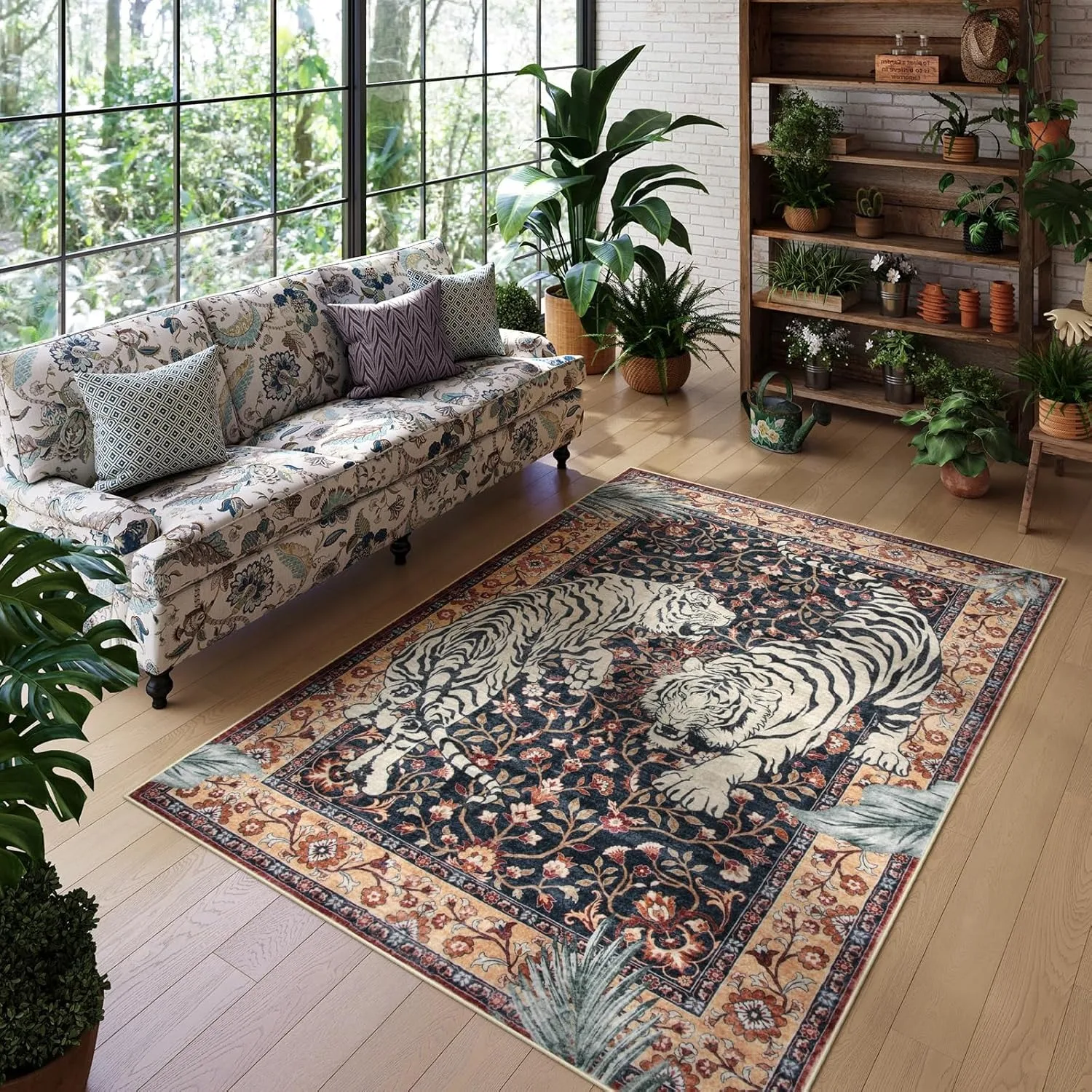Karpet Harimau Hutan untuk Rua - Outdoor Furniture For Cafe ulasan dan harga