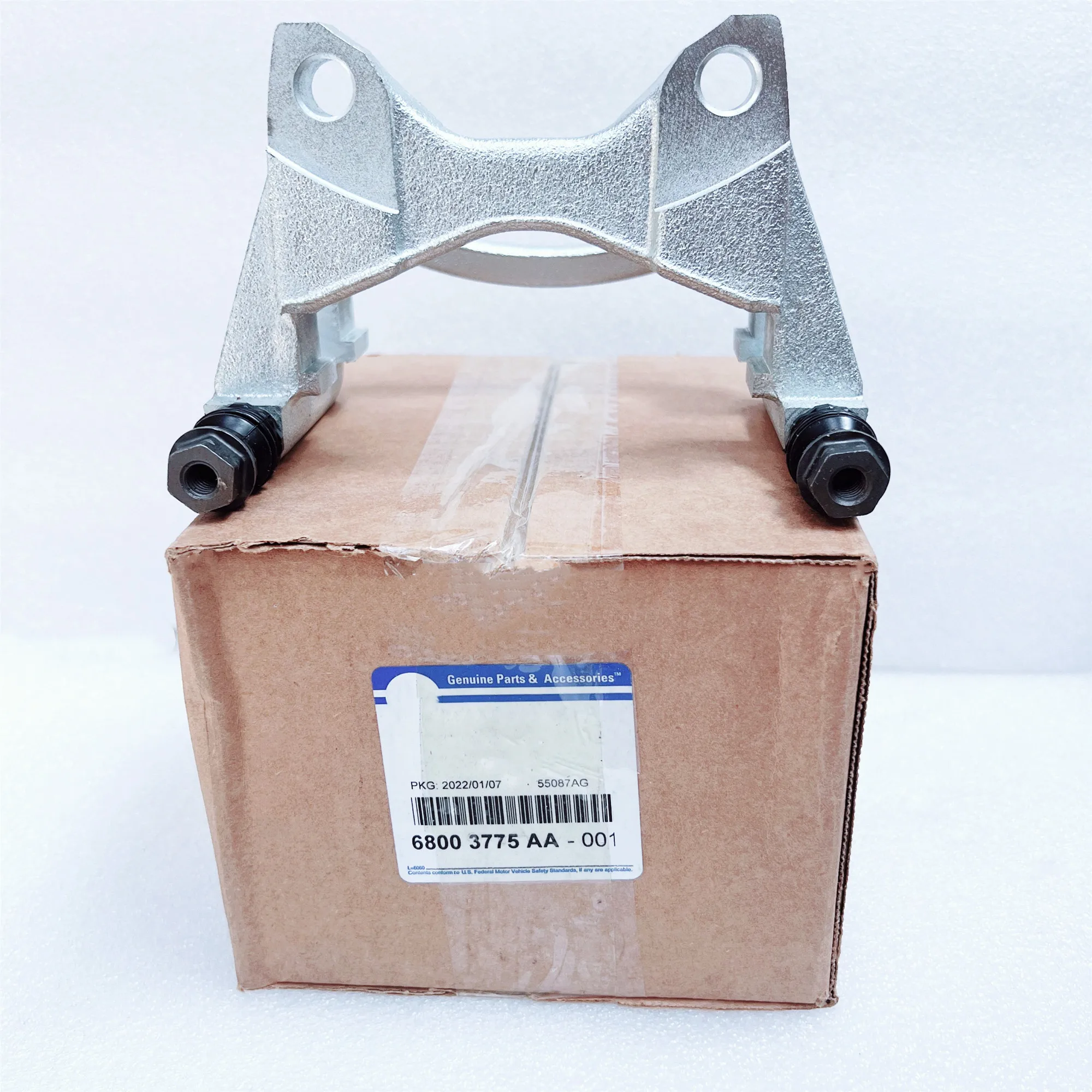 

Original Rear Caliper Adapter (Rear Caliper Bracket) 68003775AA Suitable For: Jeep Wrangler JK, Cherokee, Dodge Nitro, Jeep Free