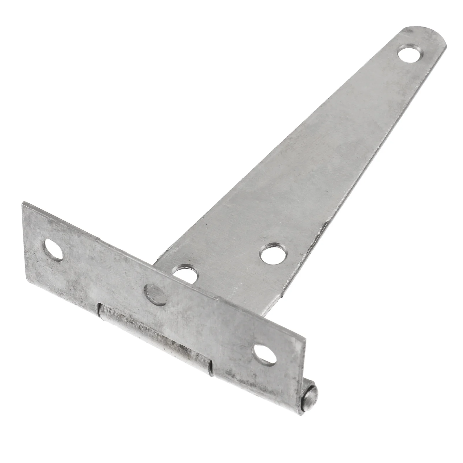 

6 Pcs T-shaped Hinge Furniture Door Accessory Sturdy Replacement Galvanized Part Cabinet Silver