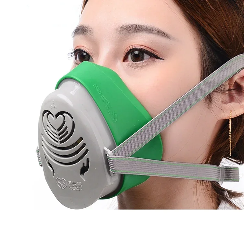 

Hot Sale Anti - Dust Dustproof Workplace Respirator Mask Filter Paint Spraying Cartridge Gas Mask High Quality
