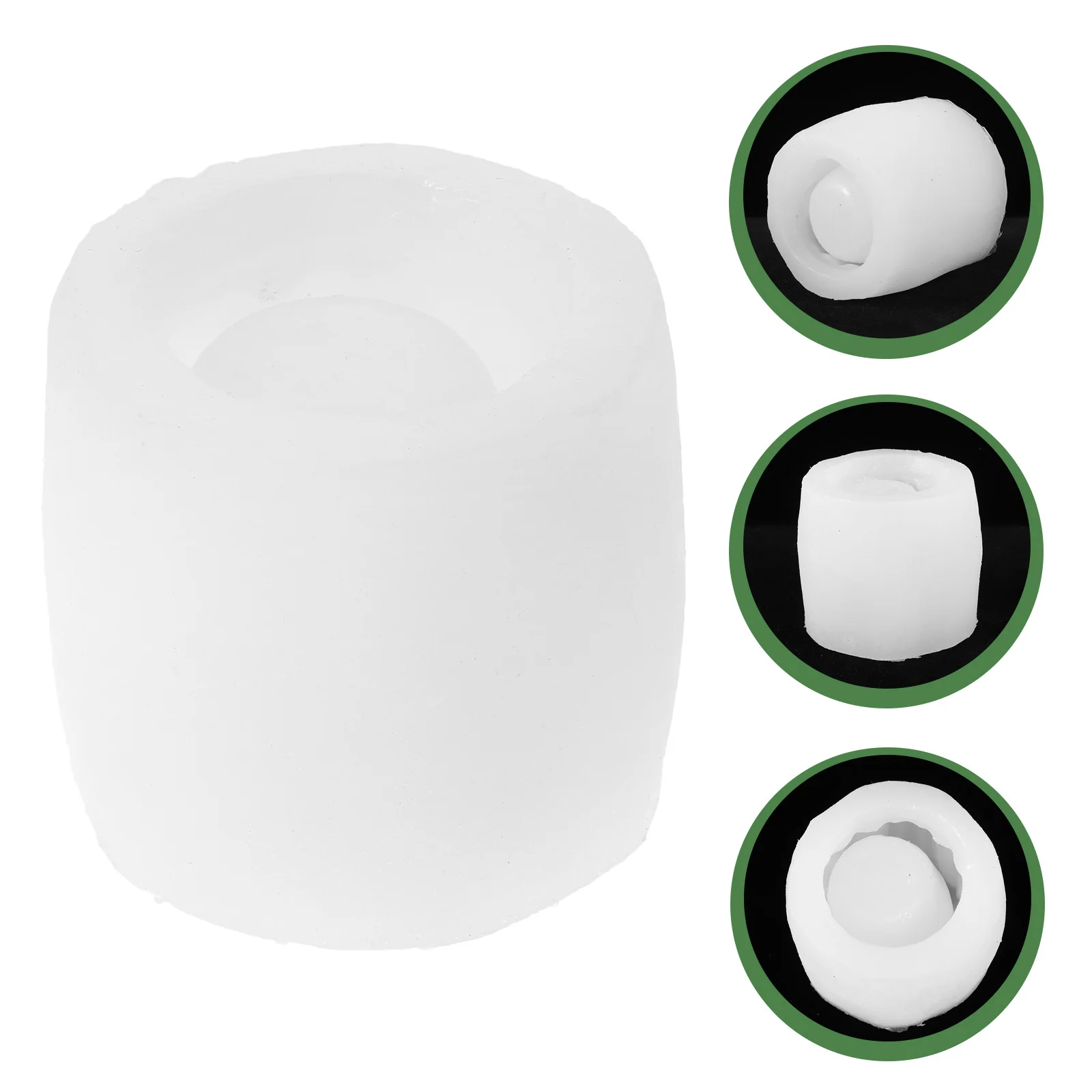 

1pc Concrete Flowerpot Mold Silicone Planter Casting Mold For Diy Succulent Plant Holder Craft Molding Tool Flowerpot Mould