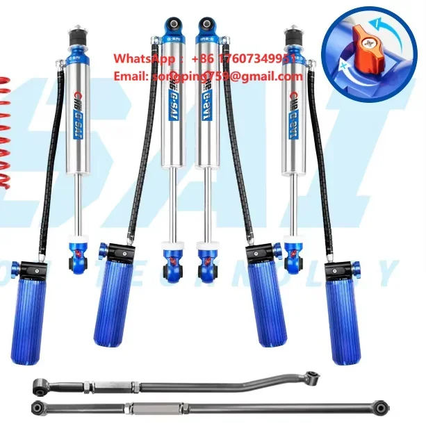 4X4 Off Road Suspension Accessories for Suzuki Jimny 2inch Lift Shock Absorber Adjust 2.5-inch Diameter, 2.0-inch Diameter