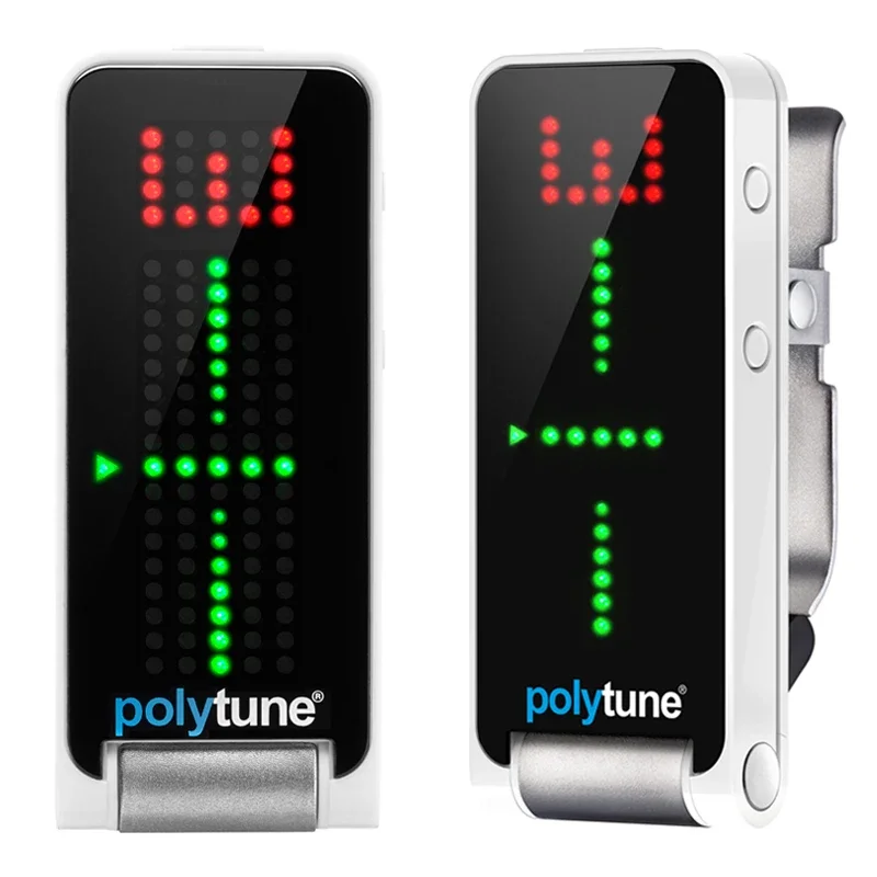 Genuine Wholesale TC ELECTRONICS POLYTUNE CLIP Electric Guitar Bass Tune And Chord Clip Tuner