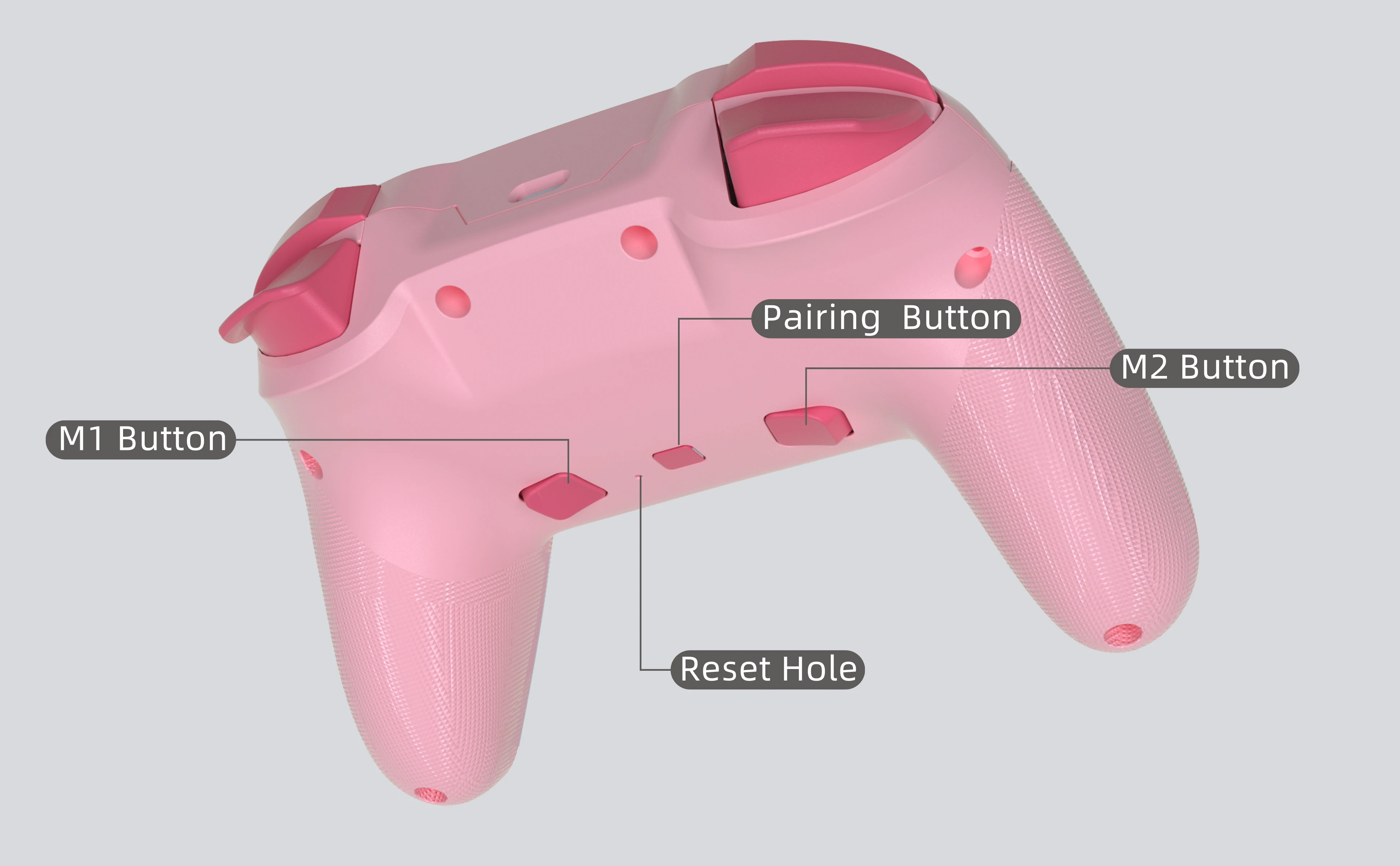 MOBAPAD CHITU Bluetooth-Game-Controller, HD, mechanischer Hall-Joystick, Gamepad für Nintendo Switch, 2-teiliges PC, Android iOS-Spielzubehör