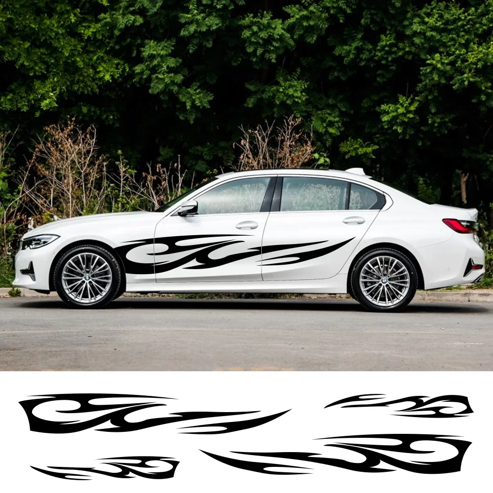 

Креативные наклейки на боковую дверь автомобиля, наклейки на капот, виниловая пленка, украшения, автомобили, сделай сам, спортивный Стайлинг, авто тюнинг, аксессуары