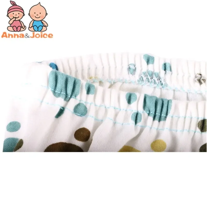 5Pcs Baby Training Pants Children Study Underwear/Infant Learning Panties/Newborn Cartoon Diapers/5-15KG