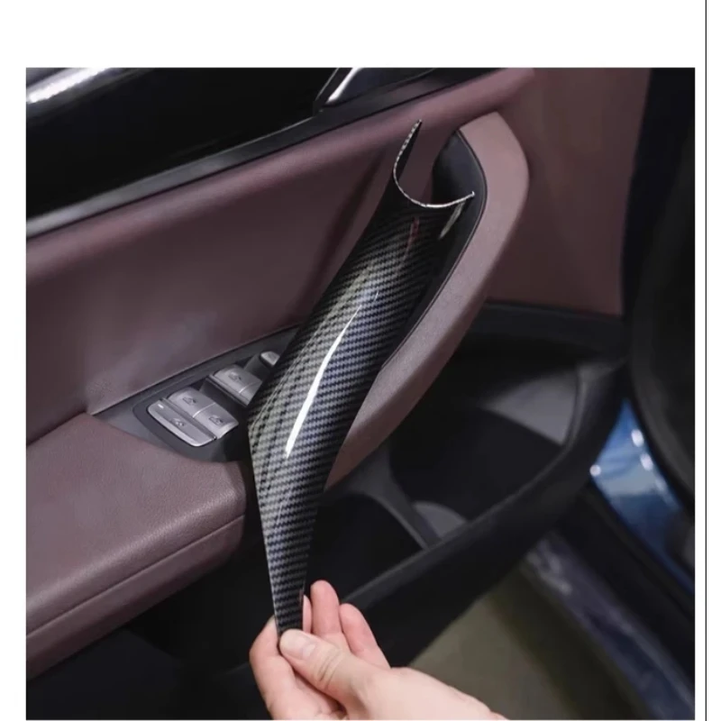 G01 G02 Auto-Innentürgriffe Verkleidung Zierleiste Innengriffabdeckung Einfache Montage für BMW X3 X4 G01 G02 G08 F97 F98 2019-2023 – Detail 6