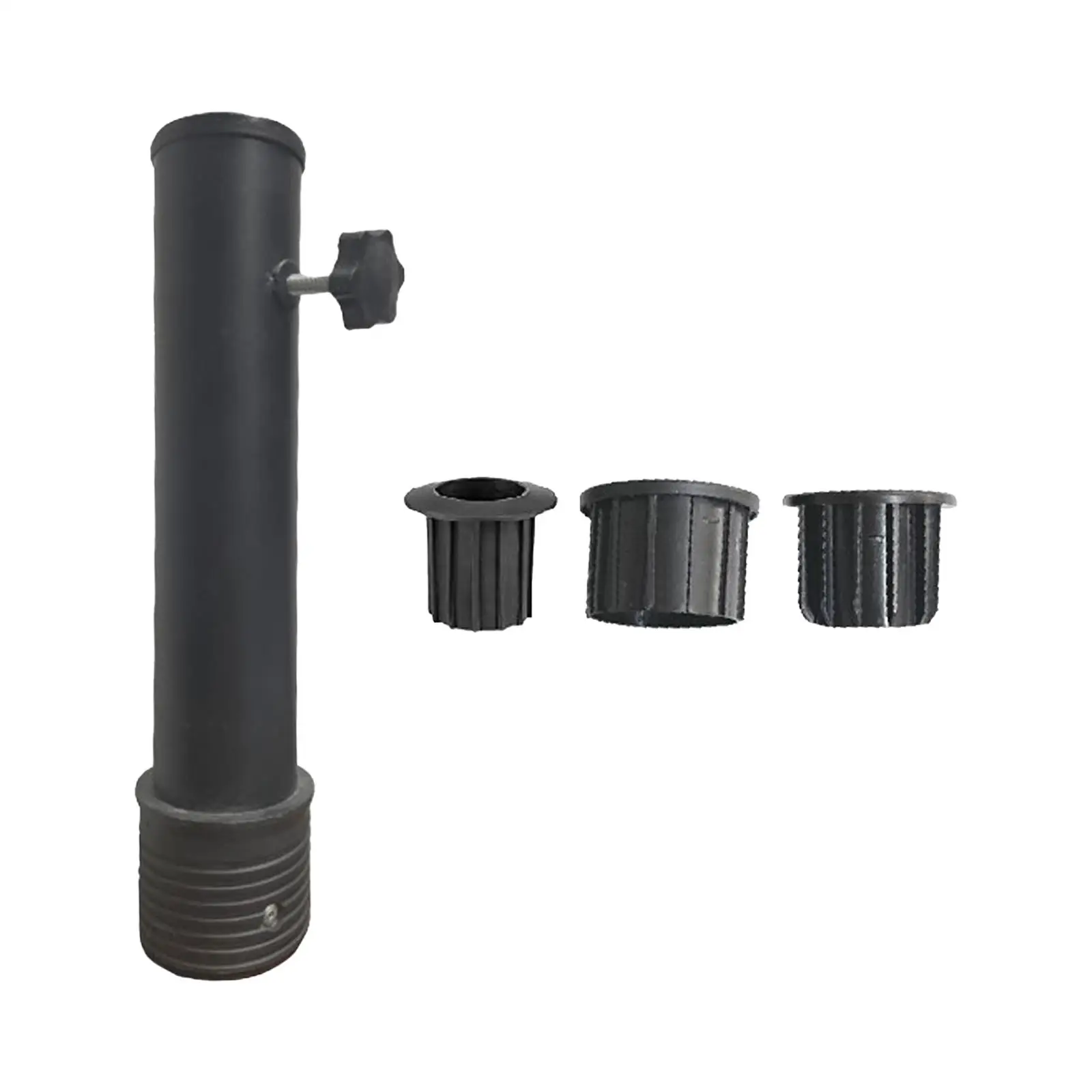 Umbrella Mount Umbrella Clamp Fixing Pole Holder Sun Umbrella Holder Deck Umbrella Base Stand for Docks Garden Balcony