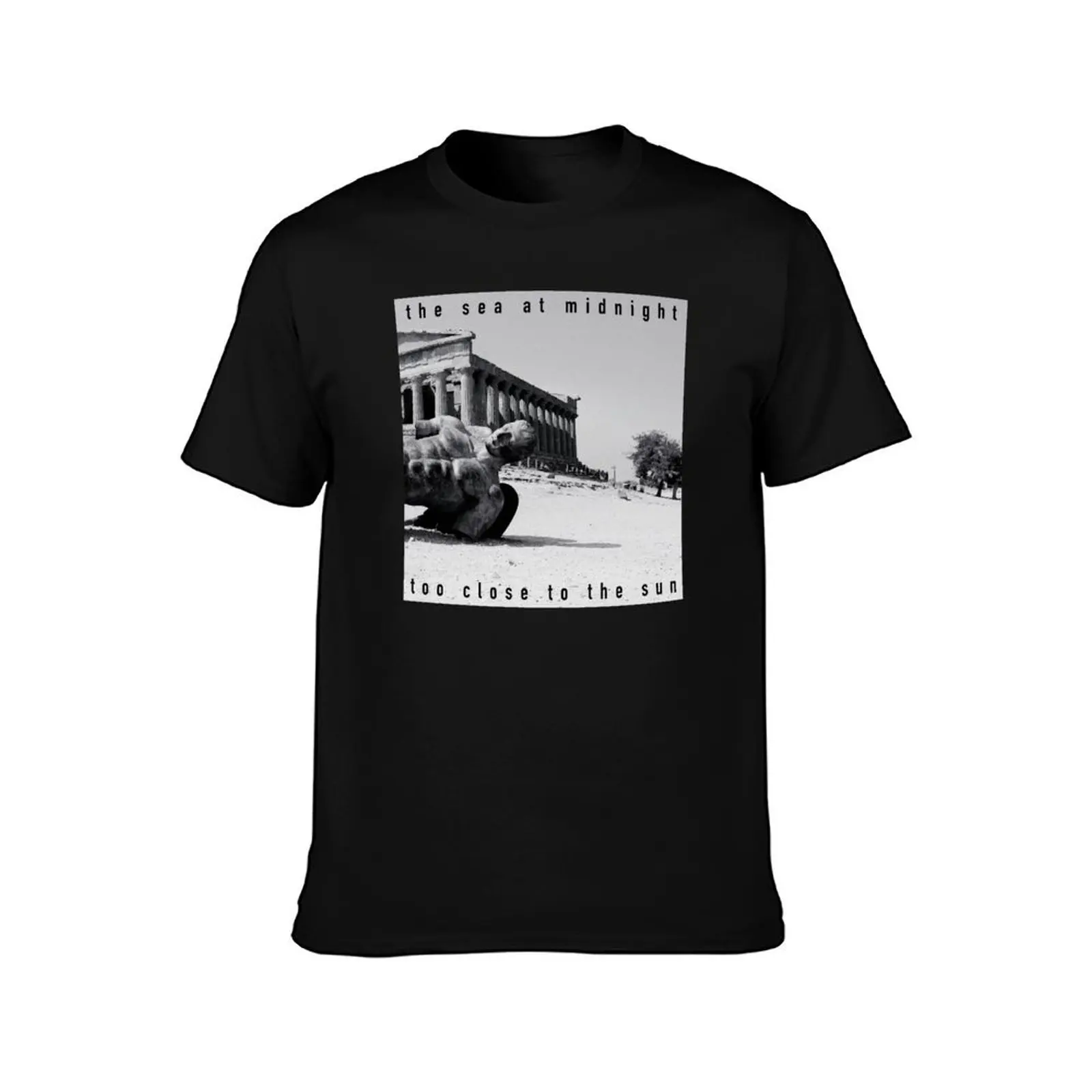 Too Close To The Sun album cover. T-Shirt t shirt men 100% cotton luxury brand T-Shirt
