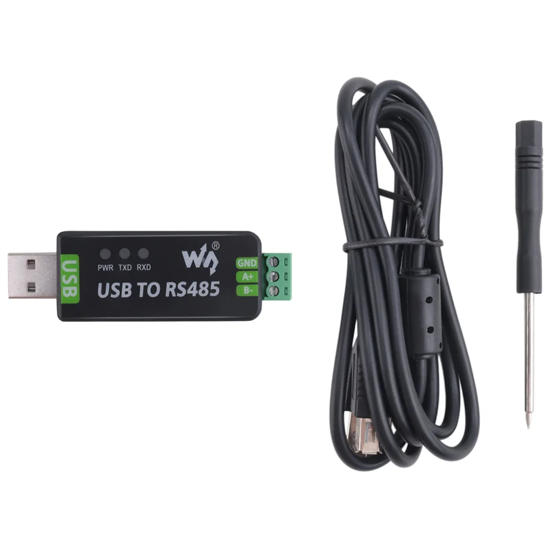 A32Z-Waveshare USB To RS485 Serial Converter RS485 Communication Module 300-921600Bps Built-In ESD Protection Circuit