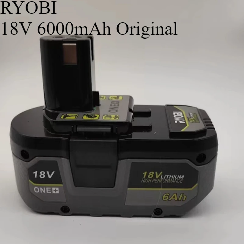 

For RYOBI high-performance lithium battery 18V with no memory effect and low self discharge for all tools P104, P107