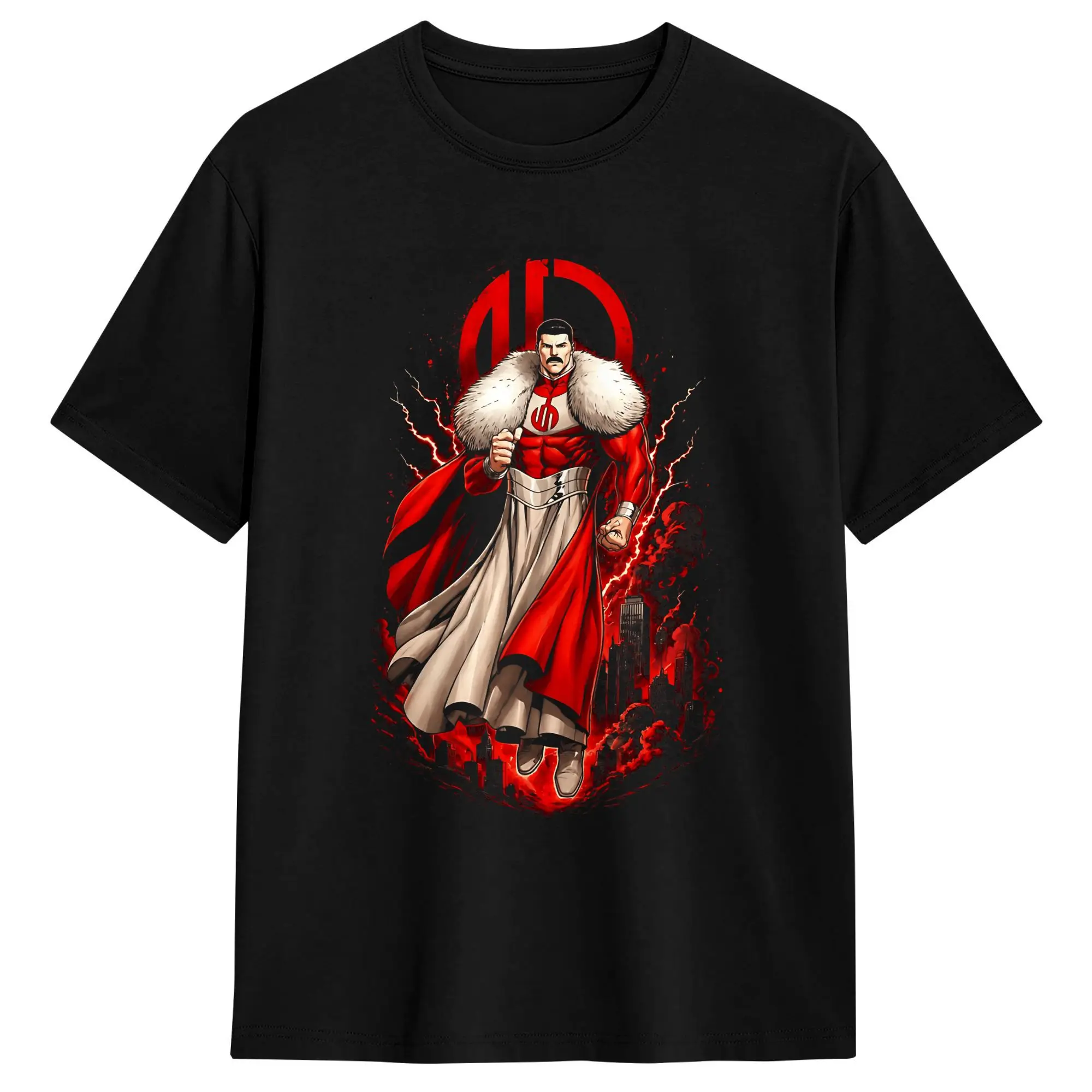 Thragg The Most Powerful Viltrumite T-Shirts for Men  Vintage 100% Cotton Tee Shirt Crewneck Short Sleeve T Shirt 6XL Tops