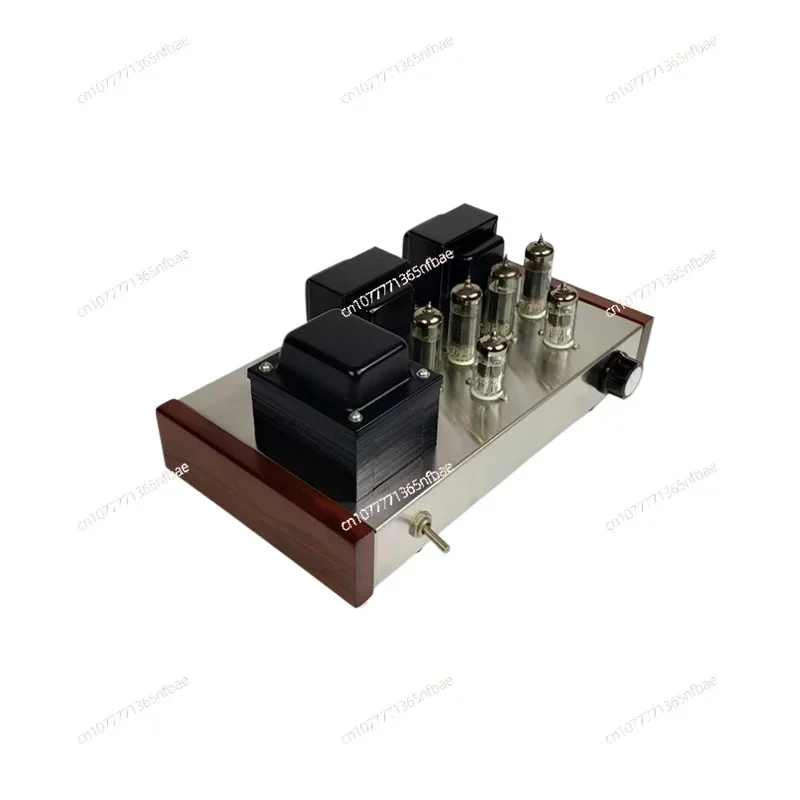 

power: 12W*2, total harmonic distortion 1% (1kHz), sensitivity: 500-2000mV，Vacuum tube 6F2+6p1 push-pull tube power amplifier,