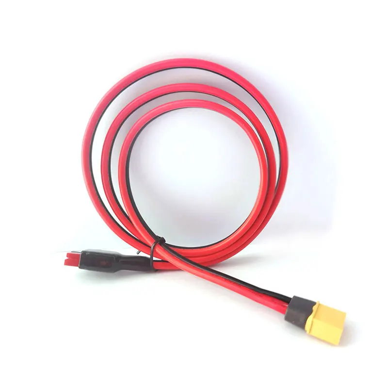 12AWG XT60 Male to 45A   Cable / XT60H-M to  Solar Power Cord Adapter Cable  1M Tinned Copper Power Cable