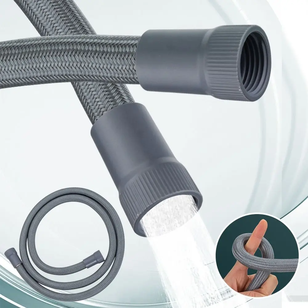 1.5/2 Meter Handheld Shower Hose Universal Interface GI/2 Shower Tube Flexible Anti Winding Bath Shower Nylon Pipe