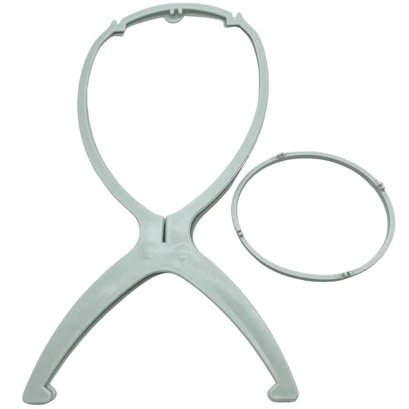 2 قطعة حامل 36 سنتيمتر حامل مكتبي المحمولة شعر مستعار حامل شعر مستعار تقف المحمولة شعر مستعار شماعات صالون الحلاق قبعات معلقة حامل عرض موقف #3