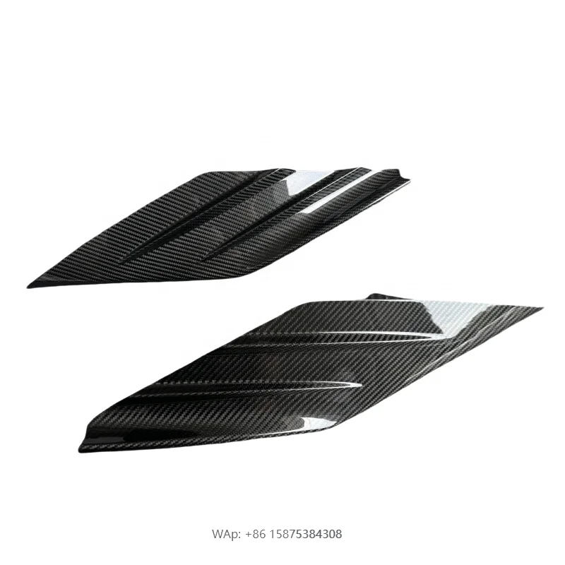 

Высококачественные накладки на боковые воздухозаборники из сухого карбона в стиле PK для F8 2019-2021