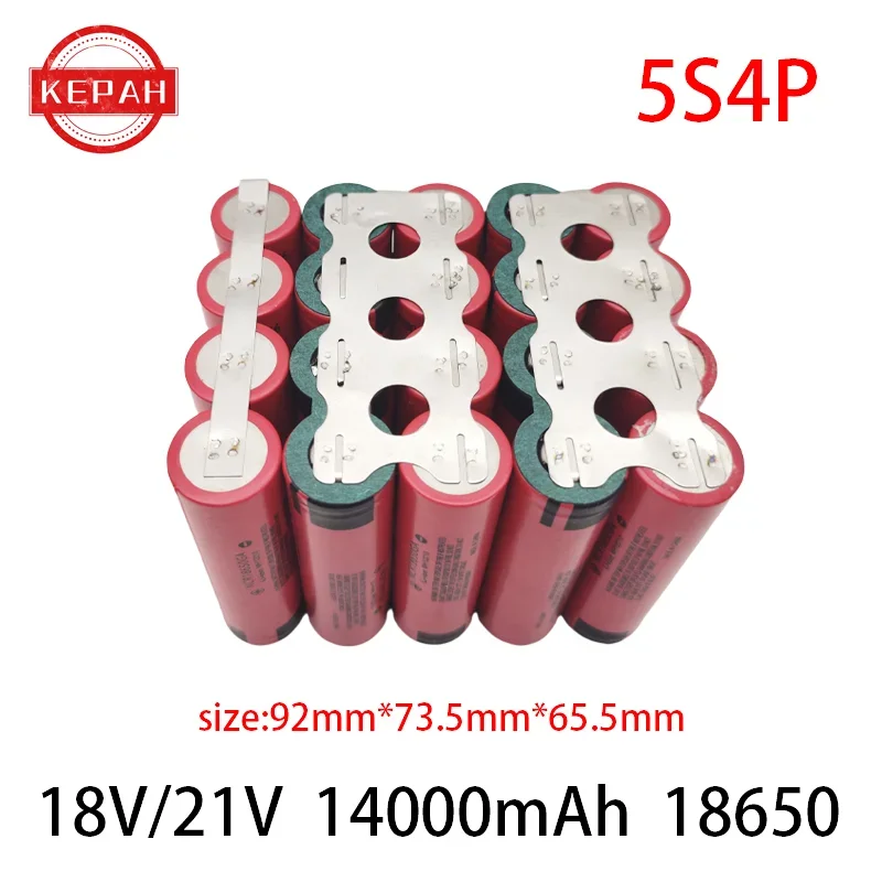 Customized NCR18650GA battery  2s1p 3s1p 4s1p 5s1p 5S2P 6s1p 3.7V-25.2V 3500mAh 30A screwdriver electric drill Li-lon battery