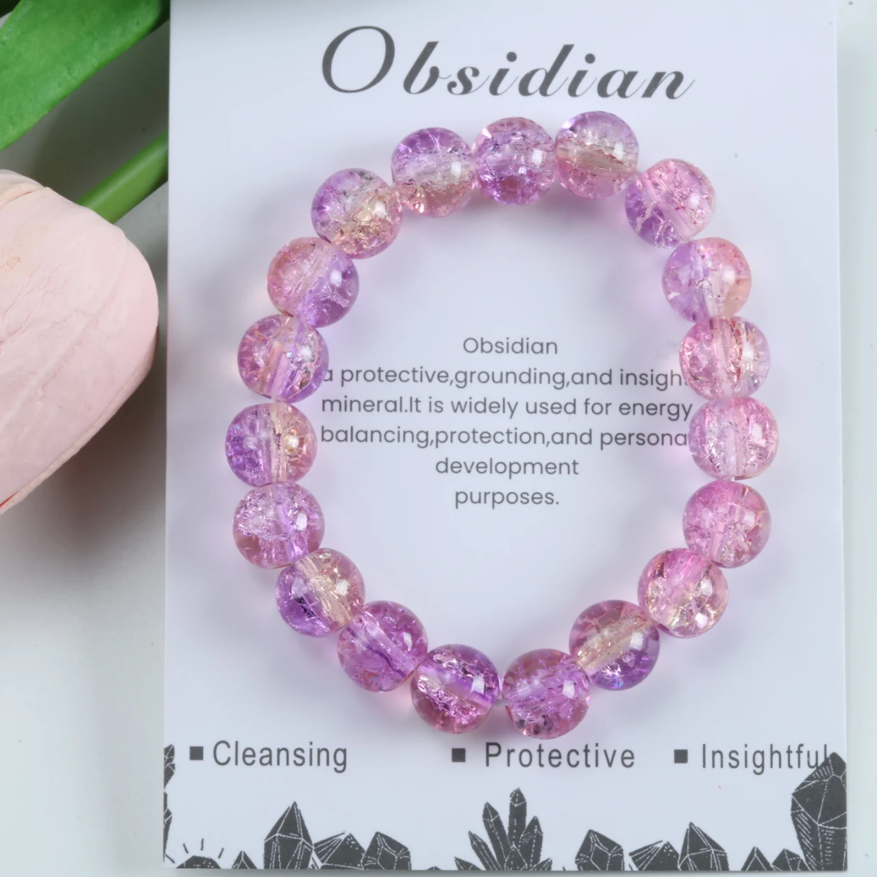 10mm Various Colors Round Bead Stretch Bracelet Simple Daily Wear，Versatile Jewelry for Women & Couples Best Gift Choice