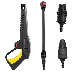 Car Wash Water Gun for LAVOR Parkside High Pressure Washer with Extension Wand and Spray Nozzles