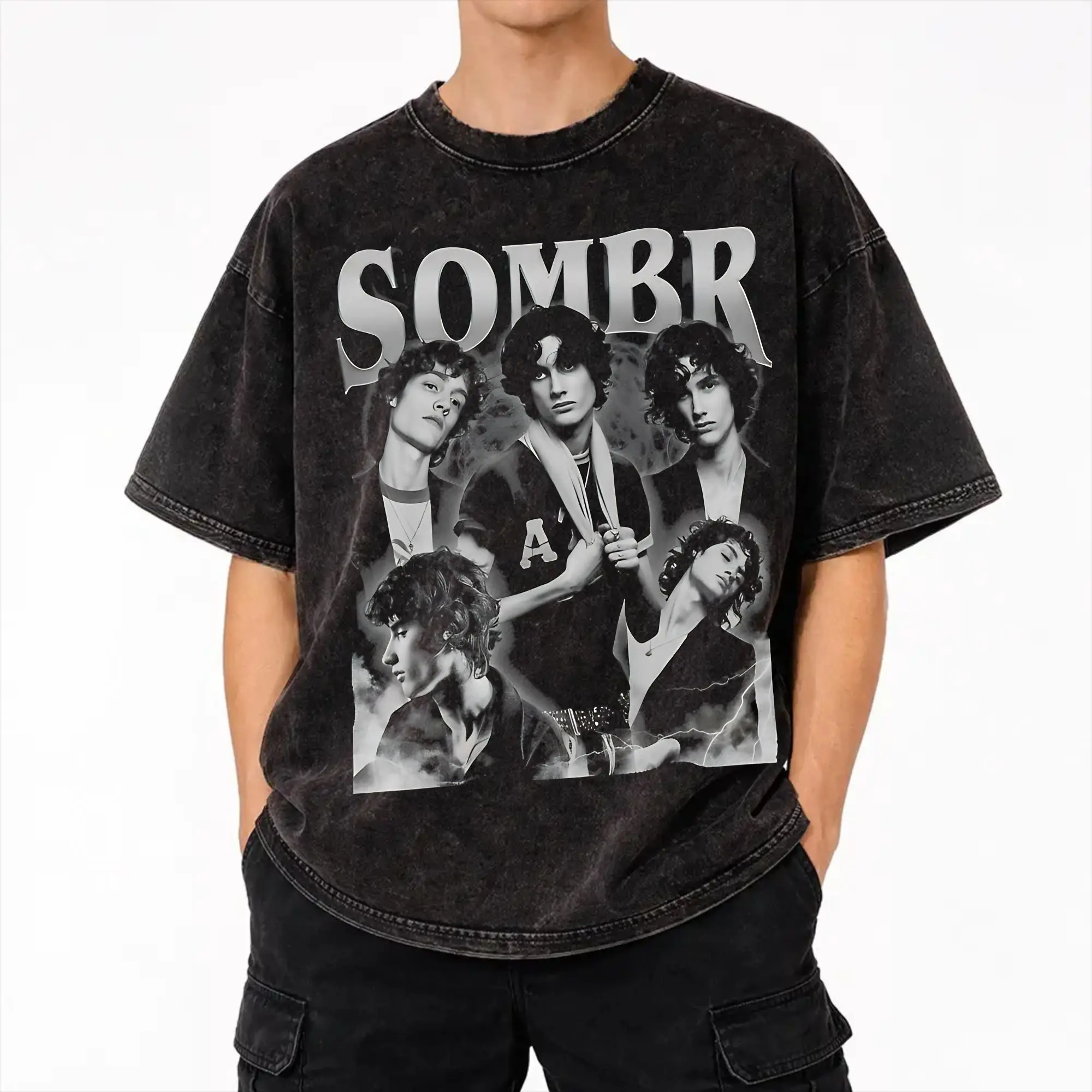 Summer Sombr Youare The Reason World Tour 2026-2027 Washed T Shirts Accessories Harajuku T-Shirt  for Men Women Tee Shirt