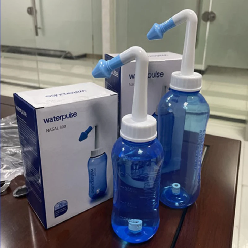 Nasal Irrigator Rinse Bottle 500ml 300ml Nose Wash Cleaner for Adult Children Avoid Allergic Rhinitis Sinusitis