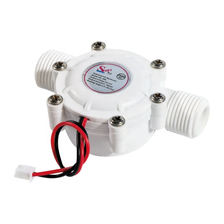 SEA DB-268 12V DC Generator 2-3W High Power Micro-hydro Water Turbine Generator Water Pipeline-Type Running Water Generate Elec